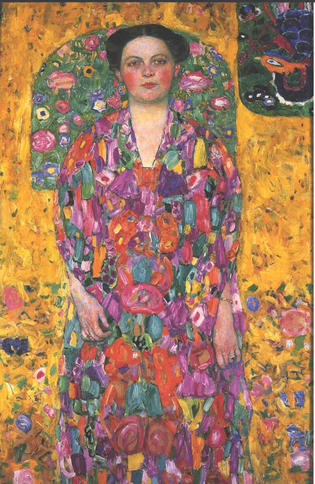 Gustav Klimt - Portrait Of Eugenia Primavesi 1913